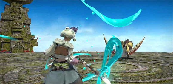 《FF14》7.0版新法系職業技能展示:使用畫筆當武器 《FF14》7.0版新法系職業技能展示:使用畫筆當武器