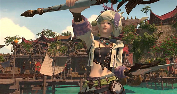 《FF14》7.0版新法系職業技能展示:使用畫筆當武器 《FF14》7.0版新法系職業技能展示:使用畫筆當武器