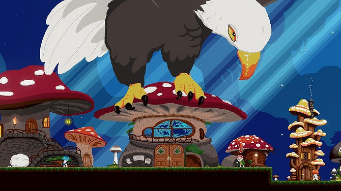 《Mushroom Kid&#039;s Big Grass Sword》Steam試玩上線