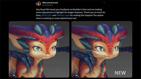 玩家抱怨《LOL》新英雄過於擬人 官方做出回應並修改 玩家抱怨《LOL》新英雄過於擬人 官方做出回應並修改