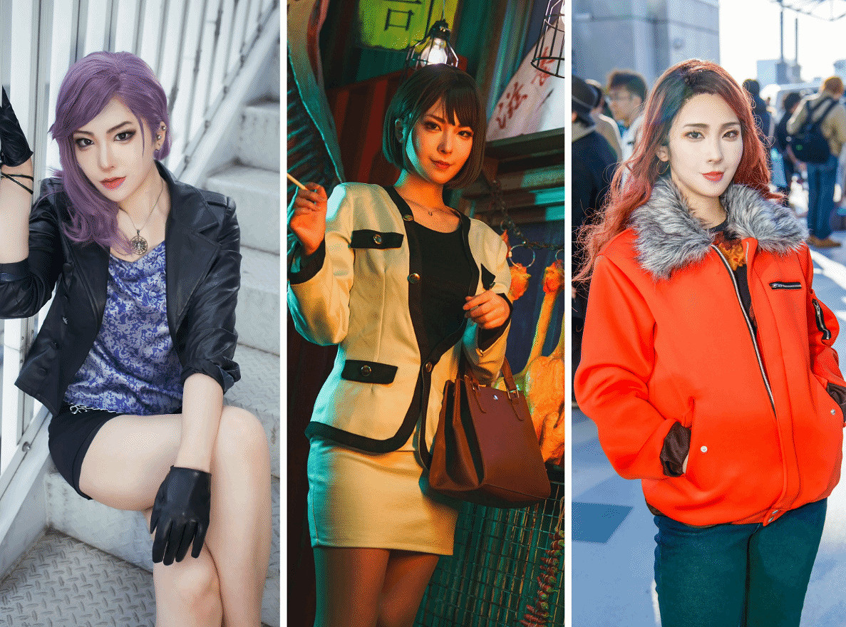 美女COS《人中之龍》系列女角色：與原版演員極其相似！