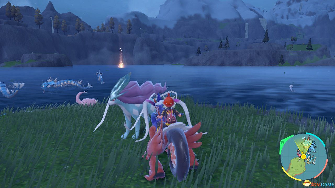 《寶可夢朱紫:藍之圓盤DLC》全神獸位置攻略 點心大叔神獸捕捉攻略 《寶可夢朱紫:藍之圓盤DLC》全神獸位置攻略 點心大叔神獸捕捉攻略