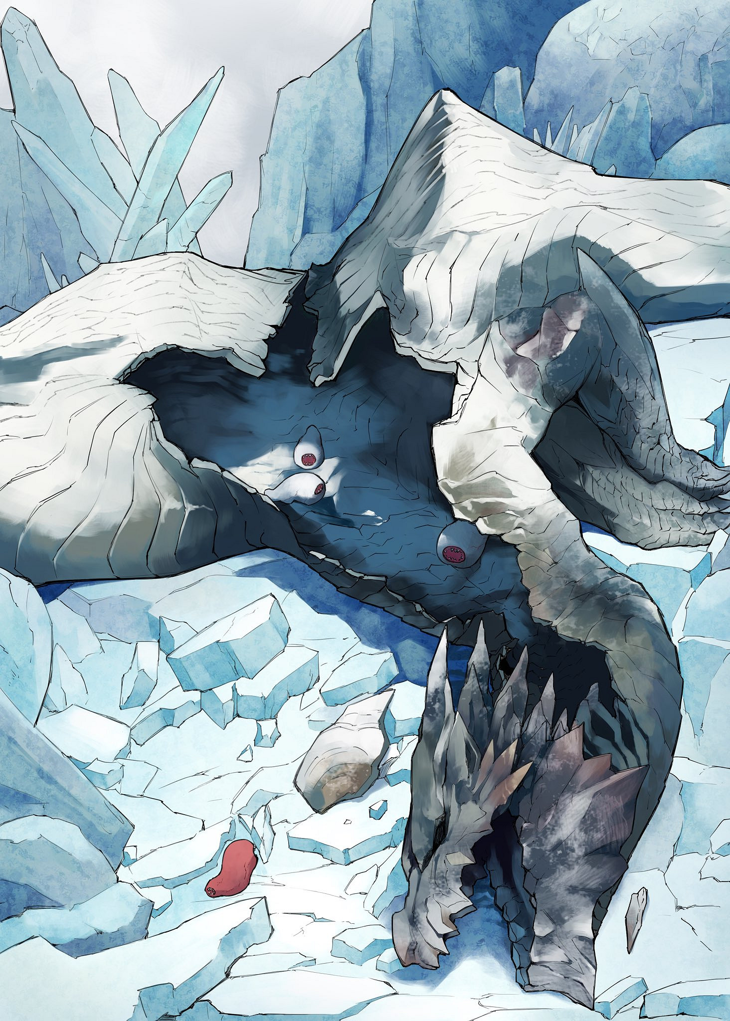 還是Q版可愛!日本畫師繪製《魔物獵人:崛起》奇怪龍 還是Q版可愛!日本畫師繪製《魔物獵人:崛起》奇怪龍