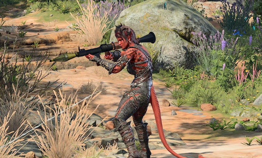 比魔法還管用! MOD製作者為《柏德之門3》添加RPG火箭筒 比魔法還管用! MOD製作者為《柏德之門3》添加RPG火箭筒