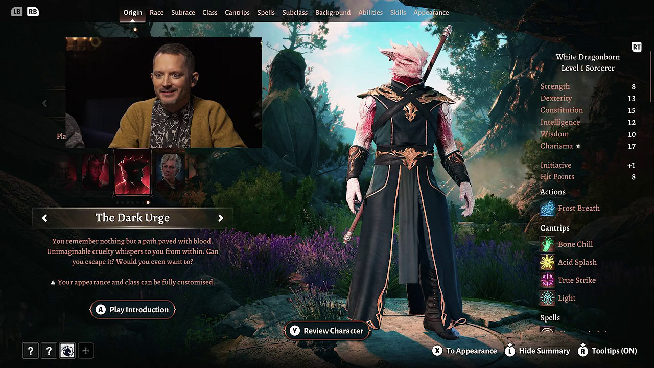 遊戲總監與《魔戒》電影主演一起玩《柏德之門3》