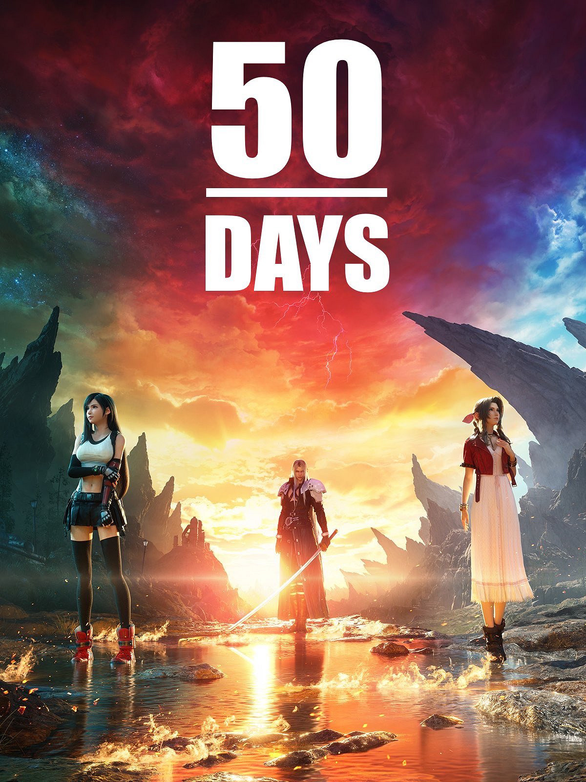 官網顯示今天是《最終幻想7:重生》發售倒計時50天! 官網顯示今天是《最終幻想7:重生》發售倒計時50天!