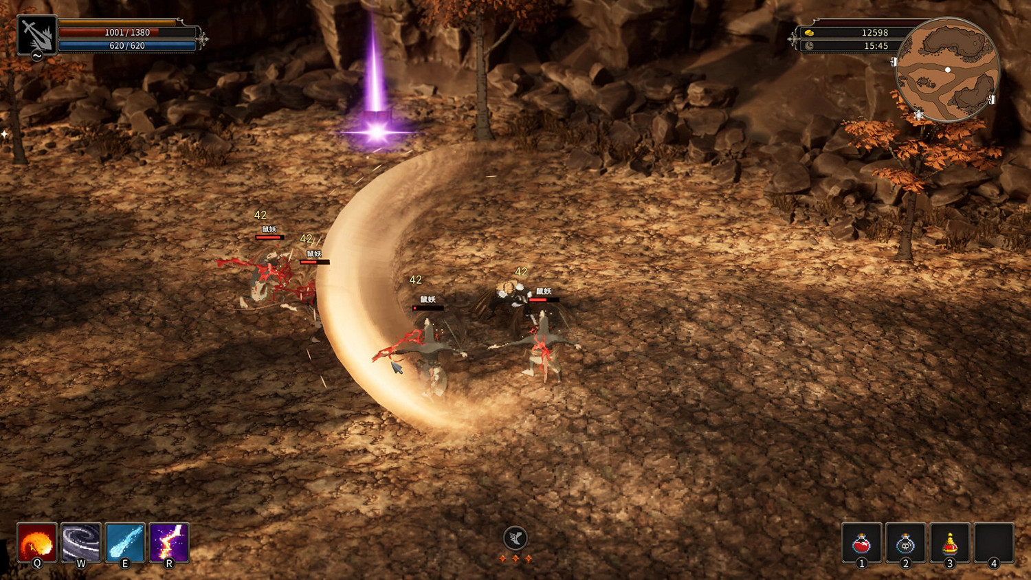 次世代像素風格的ARPG遊戲《聖血傳說》Steam頁面 支援中文