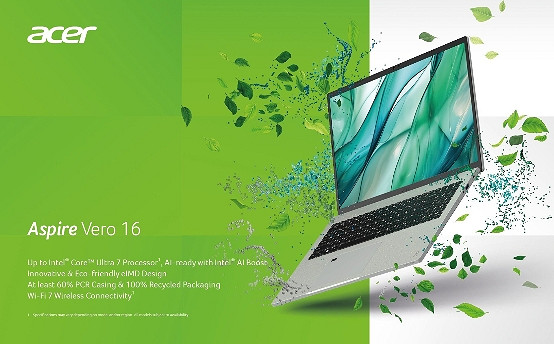 一款可以實現碳中和的產品！宏碁·未來輕薄環保電腦亮相CES 2024