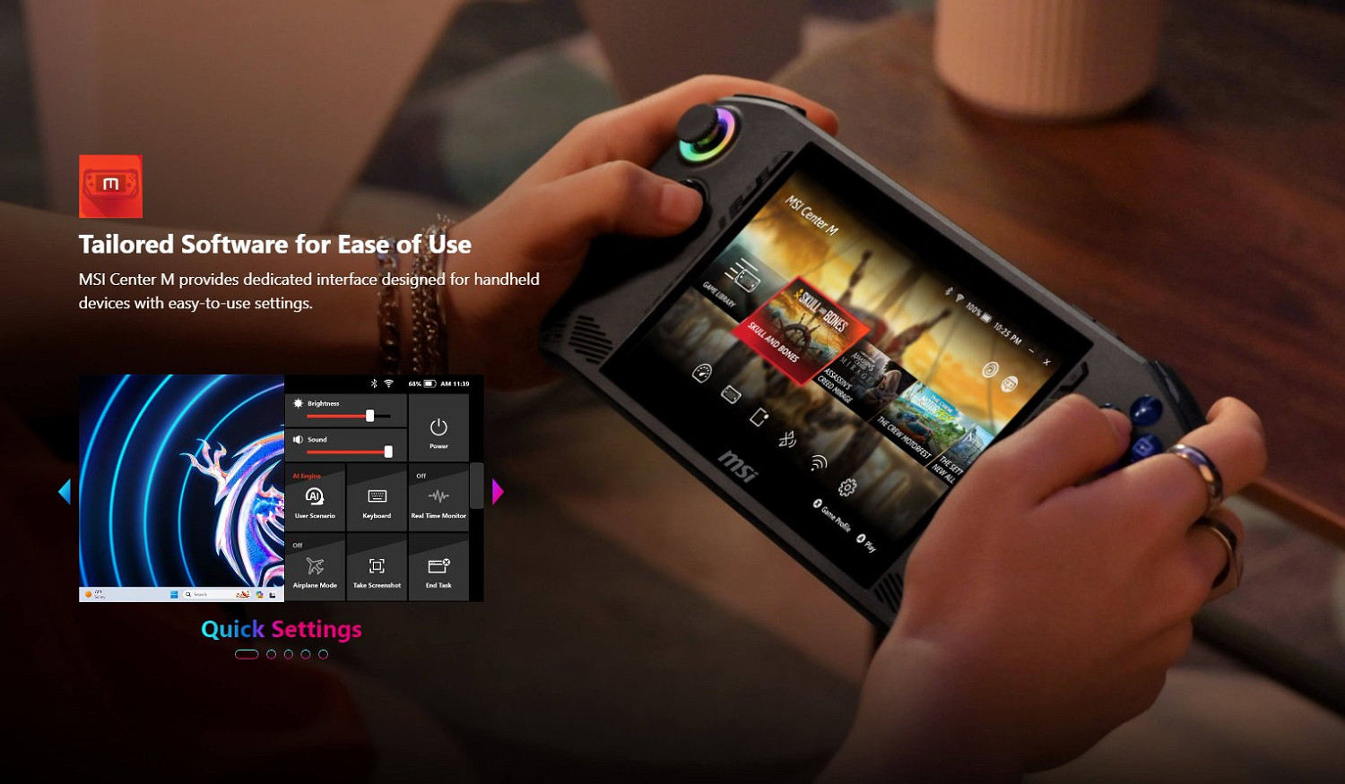 微星Claw掌機詳細規格公布 699美元起今年上半年出貨 微星Claw掌機詳細規格公布 699美元起今年上半年出貨