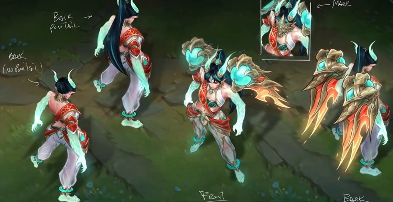 《英雄聯盟》將推出龍年皮膚 官方分享皮膚設計思路