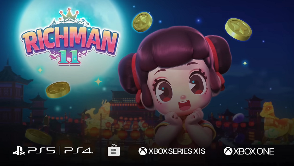 休閒棋盤遊戲《大富翁11》確定2024年3月登陸主機平台