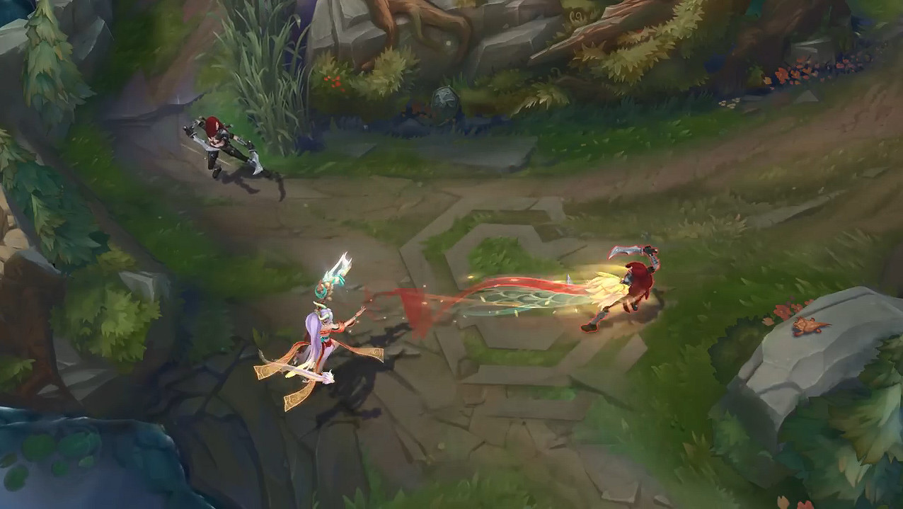 《英雄聯盟》迦娜新“天龍之子”皮膚展示公開！