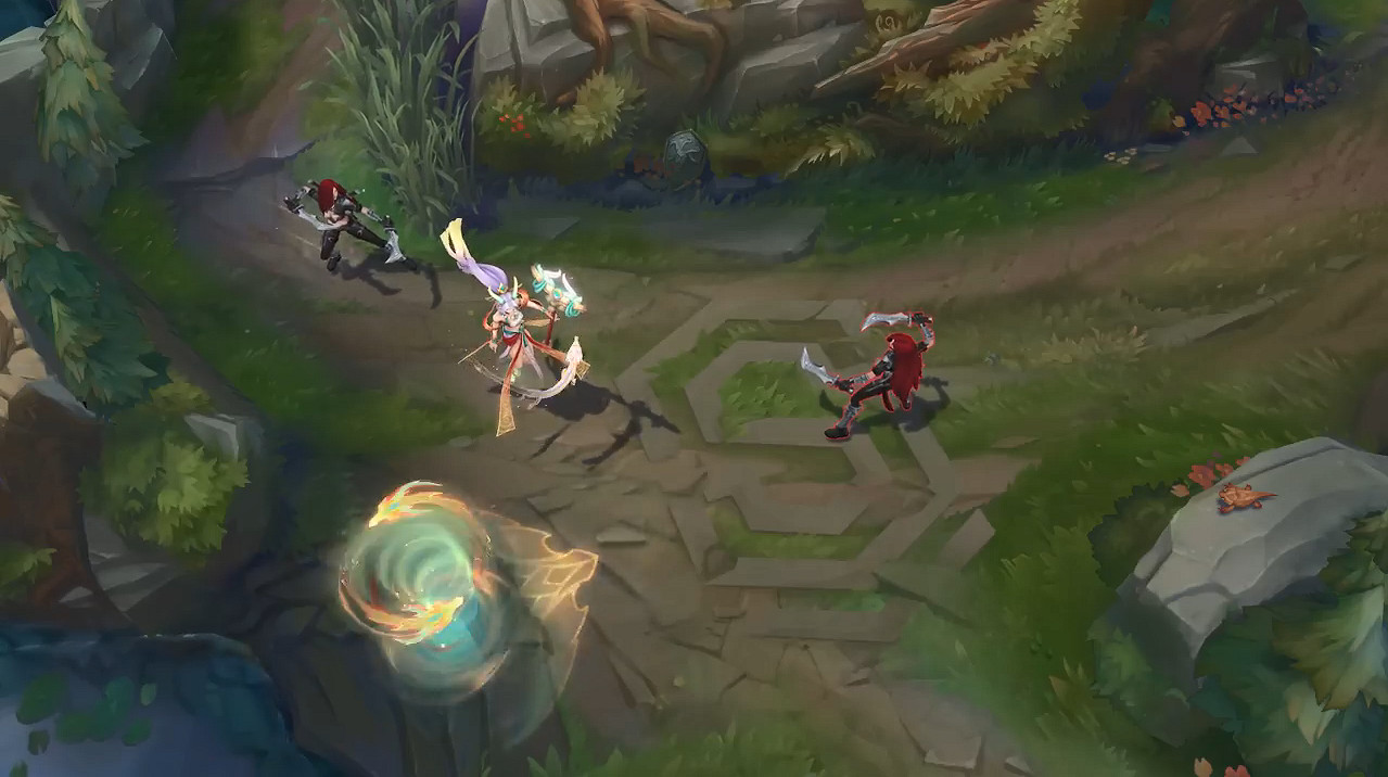 《英雄聯盟》迦娜新“天龍之子”皮膚展示公開！