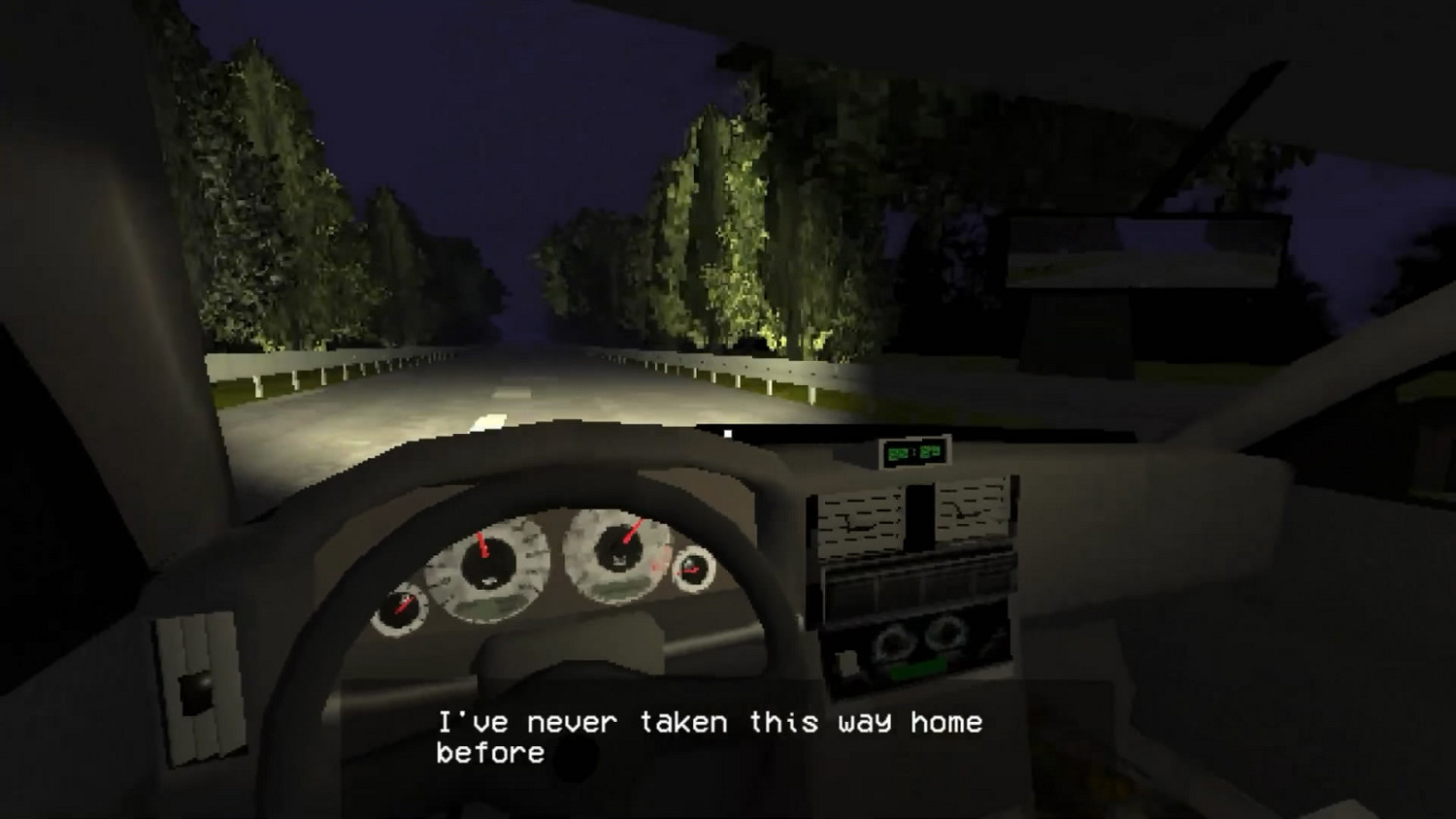 復古風恐怖駕駛遊戲《Drive me to hell》現已發售！