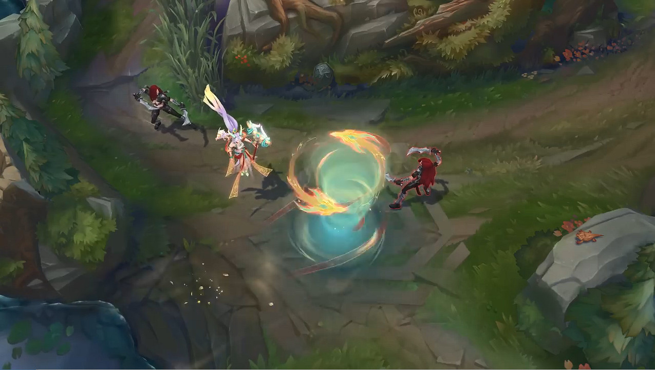 《英雄聯盟》迦娜新“天龍之子”皮膚展示公開！