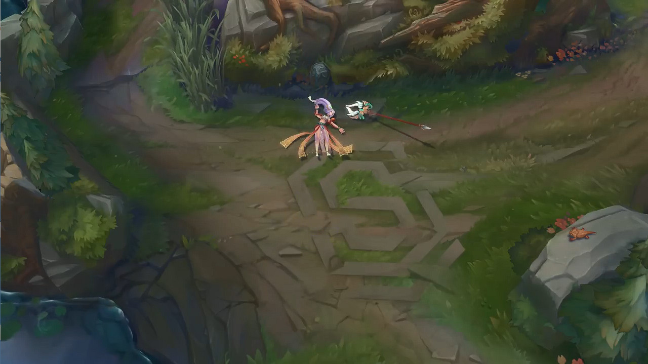 《英雄聯盟》迦娜新“天龍之子”皮膚展示公開！