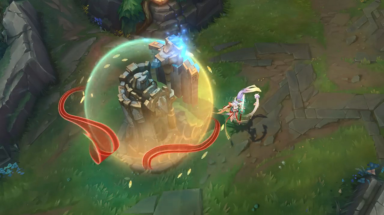 《英雄聯盟》迦娜新“天龍之子”皮膚展示公開！