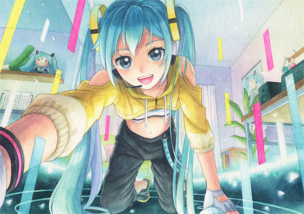 《健身拳擊feat.初音未來》新樂曲"私のアイドル"公布