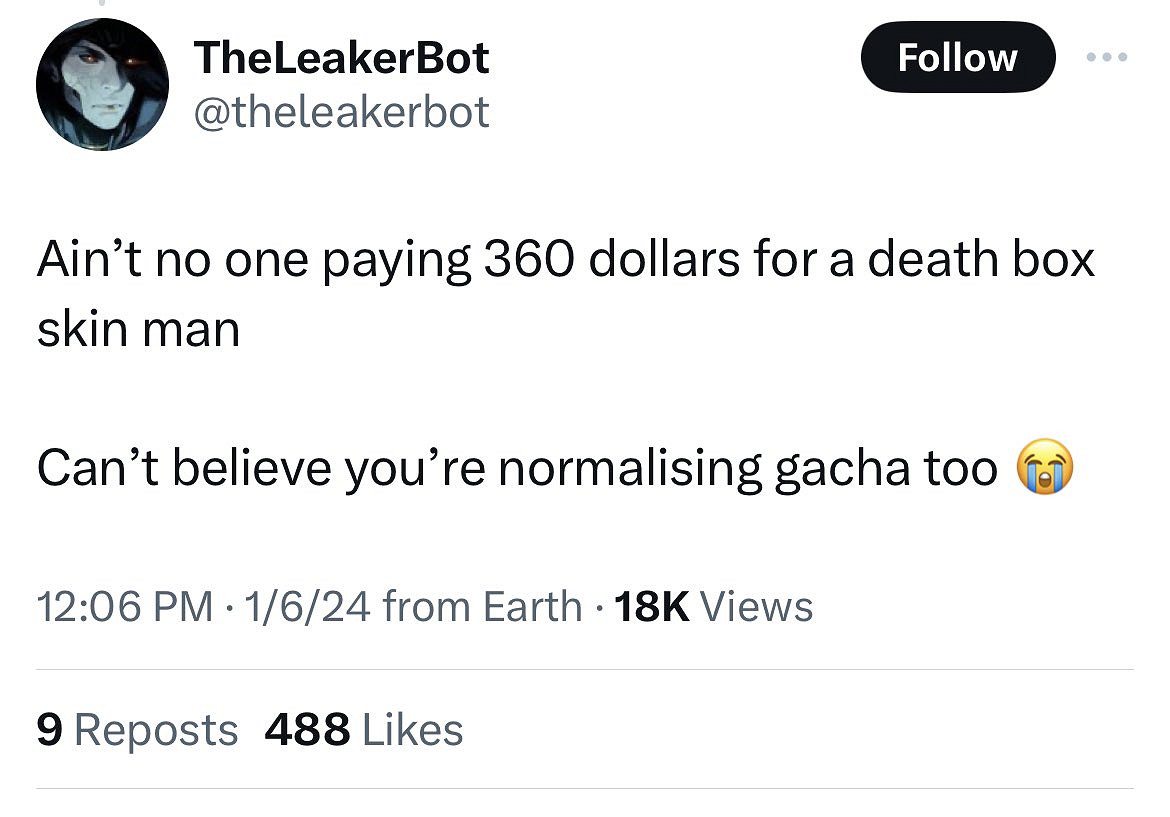 《Apex》和《FF7》連動物品總價超360美元:引玩家不滿