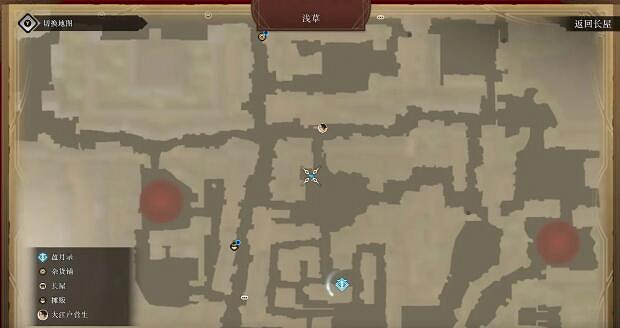 《Fate/Samurai Remnant》神社位置 《Fate/Samurai Remnant》神社位置