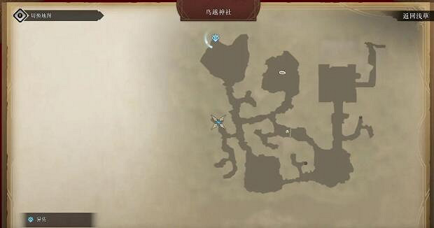 《Fate/Samurai Remnant》神社位置 《Fate/Samurai Remnant》神社位置