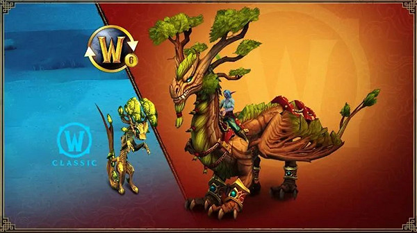 暴雪公布《WOW》2024龍年生肖坐騎木蛟：中國元素濃鬱