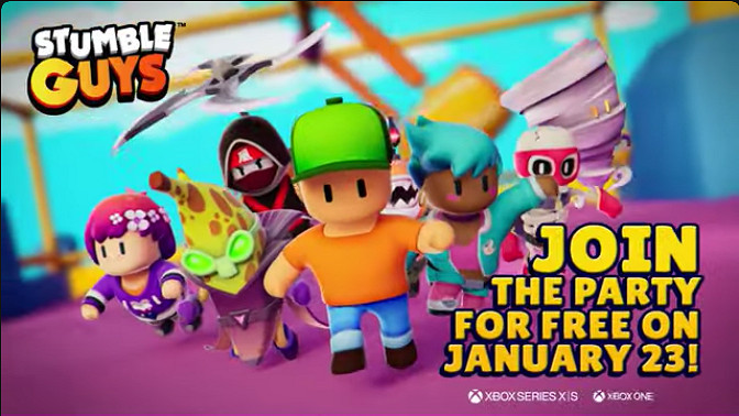 類糖豆人《Stumble Guys》1月23日登陸Xbox
