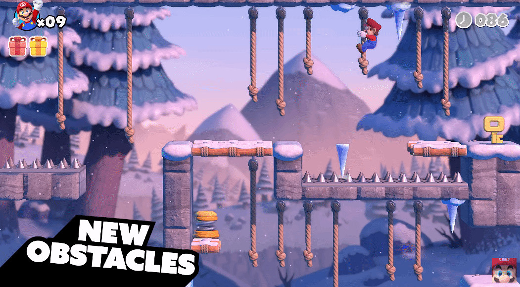 《瑪利歐VS大金剛》實機預告公布！新關卡、挑戰展示