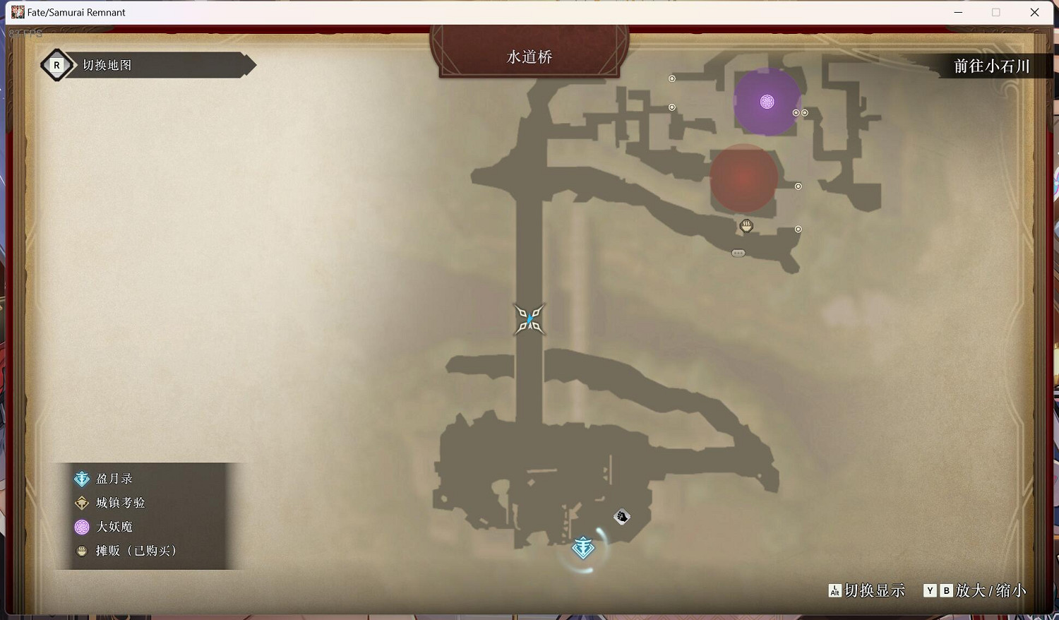 《Fate SamuraiRemnant》全名勝位置匯總 名勝在哪有