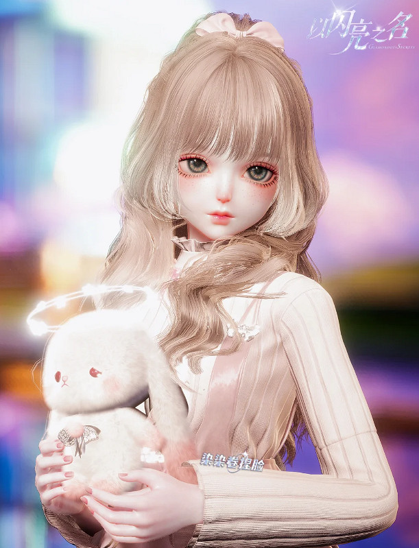 《以閃亮之名》安琪拉貝兒捏臉分享