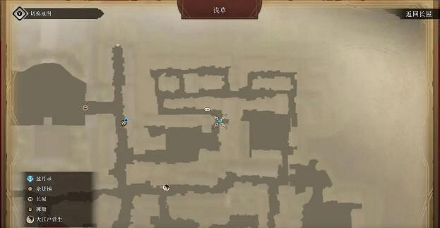 《Fate/Samurai Remnant》神社位置 《Fate/Samurai Remnant》神社位置