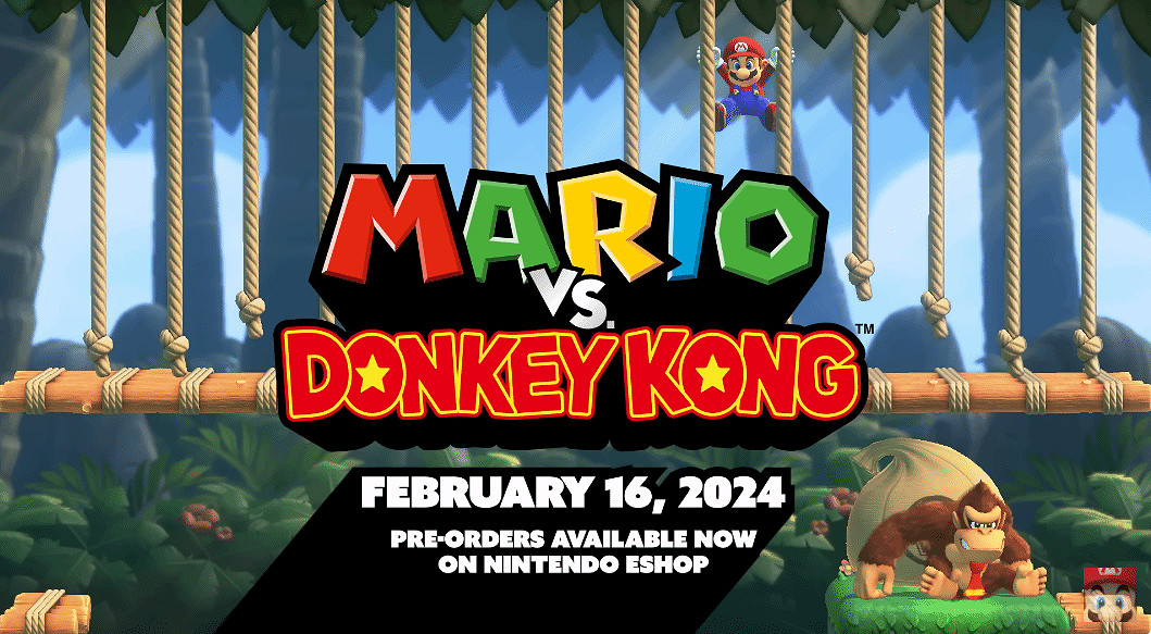 《瑪利歐VS大金剛》實機預告公布！新關卡、挑戰展示