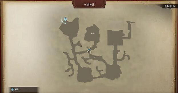 《Fate/Samurai Remnant》神社位置 《Fate/Samurai Remnant》神社位置