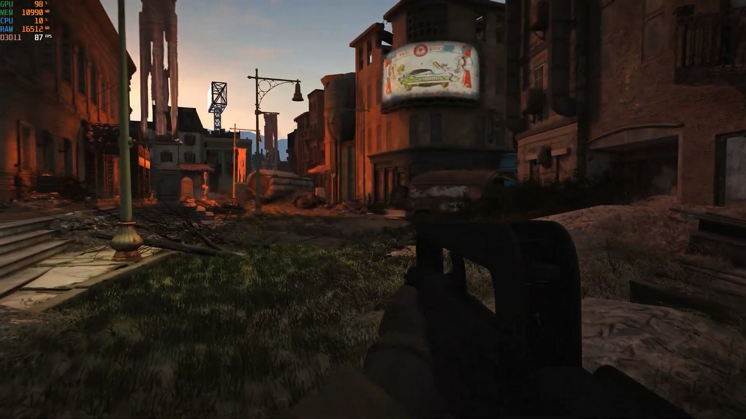 PC《輻射4》極限畫質展示：狂打300多個MOD+光追效果