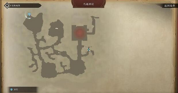 《Fate/Samurai Remnant》神社位置 《Fate/Samurai Remnant》神社位置