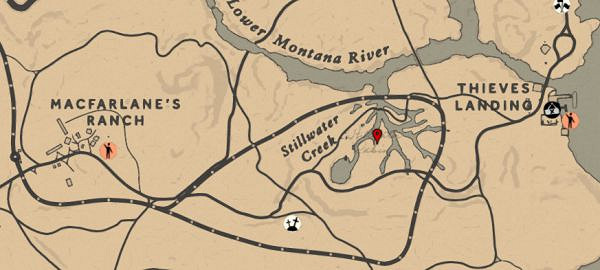 《荒野大嫖客2》全釣魚地點一覽 《荒野大嫖客2》全釣魚地點一覽