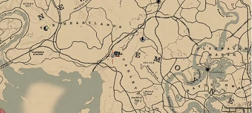 《荒野大鏢客2》傳說郊狼位置介紹