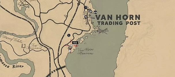 《荒野大鏢客2》範霍恩莊園搶劫攻略