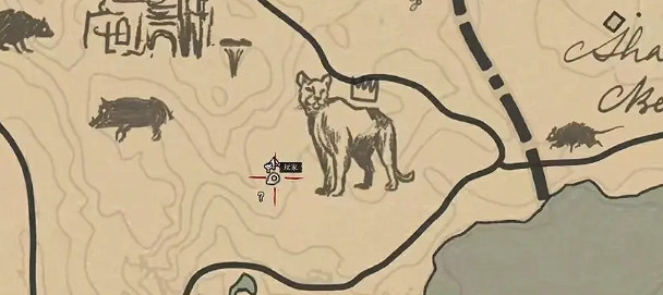 《荒野大鏢客2》傳說山獅賈古阿羅位置介紹