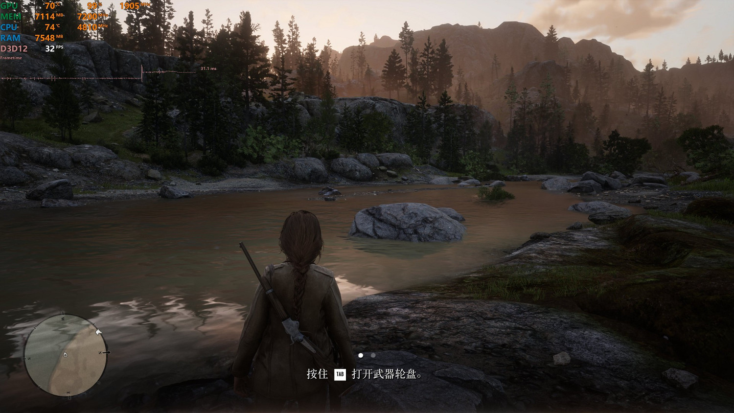 《荒野大嫖客2》畫面設定各選項影響詳解