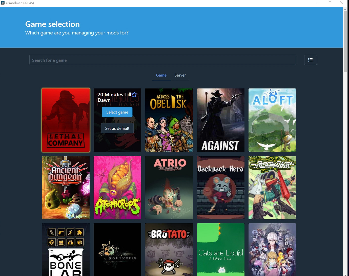《致命公司》mod管理器使用教學 《致命公司》mod管理器使用教學