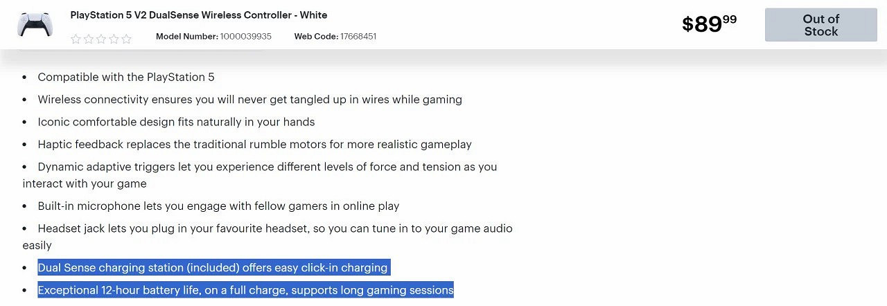 升級版PS5搖桿洩露 加量不加價續航提升至12小時
