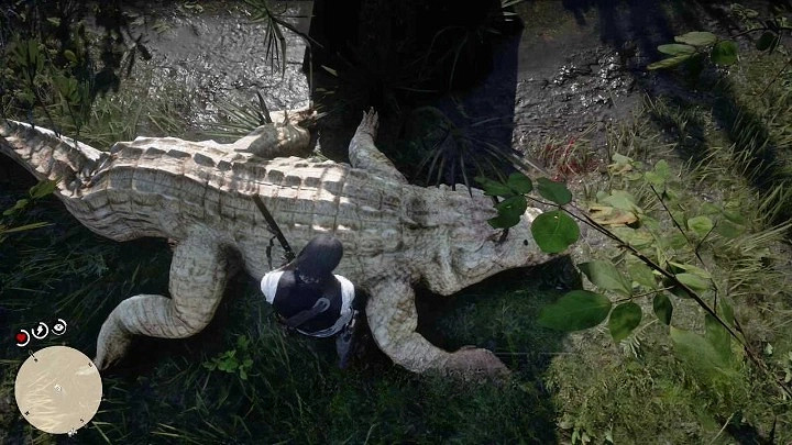 《荒野大嫖客2》傳說鱷魚位置分享