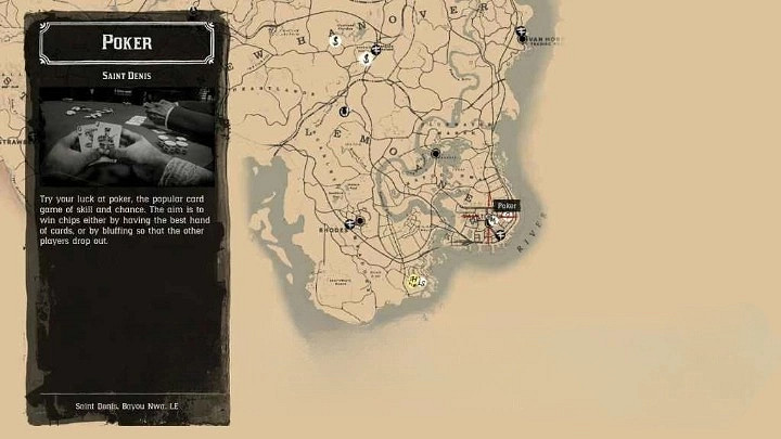 《荒野大嫖客2》全小遊戲位置一覽