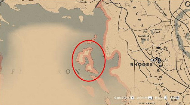 《荒野大鏢客2》傳說動物分布圖一覽