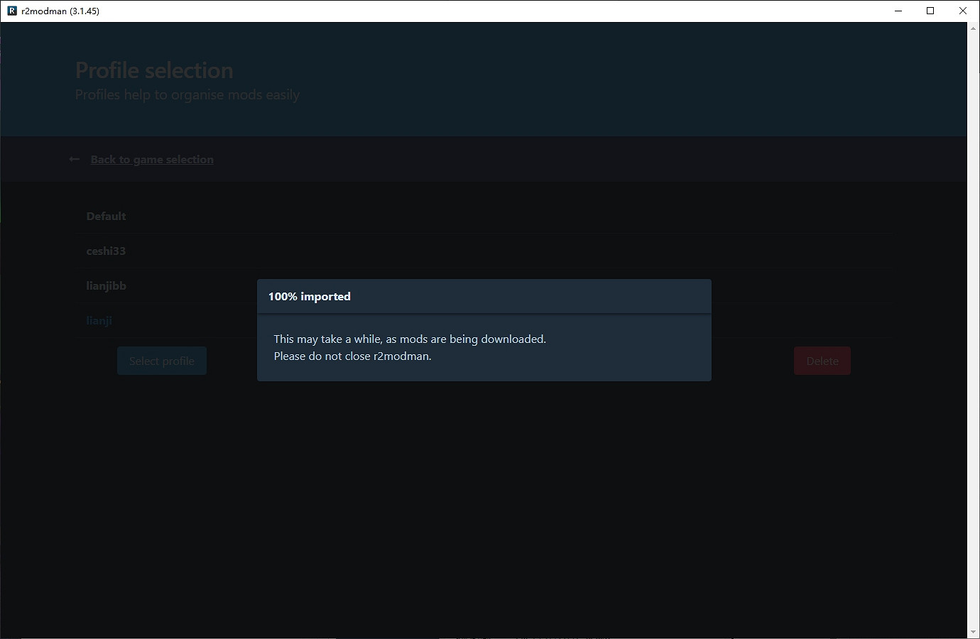 《致命公司》mod管理器使用教學 《致命公司》mod管理器使用教學