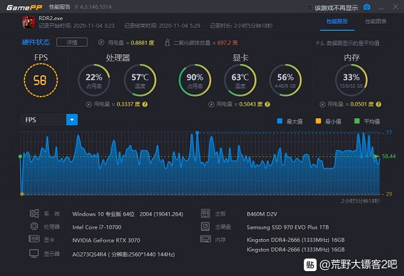 《荒野大嫖客2》30系列穩定60幀設定推薦