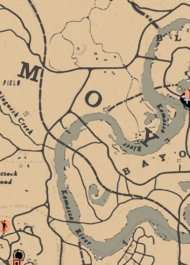 《荒野大嫖客2》全釣魚地點一覽 《荒野大嫖客2》全釣魚地點一覽