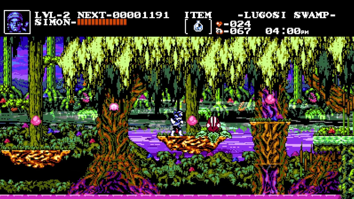 8位橫版平台遊戲《西蒙奎斯特歷險記》公布 8位橫版平台遊戲《西蒙奎斯特歷險記》公布