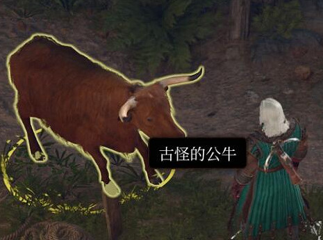 《柏德之門3》古怪的公牛是否擊殺介紹